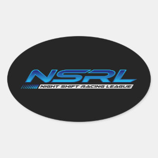NSRL – オーバルステッカー 楕円形シール