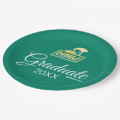 NSUスパルタ人卒業 ペーパープレート (アングル)