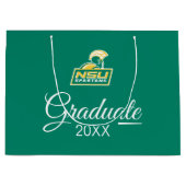 NSUスパルタ人卒業 ラージペーパーバッグ (正面)