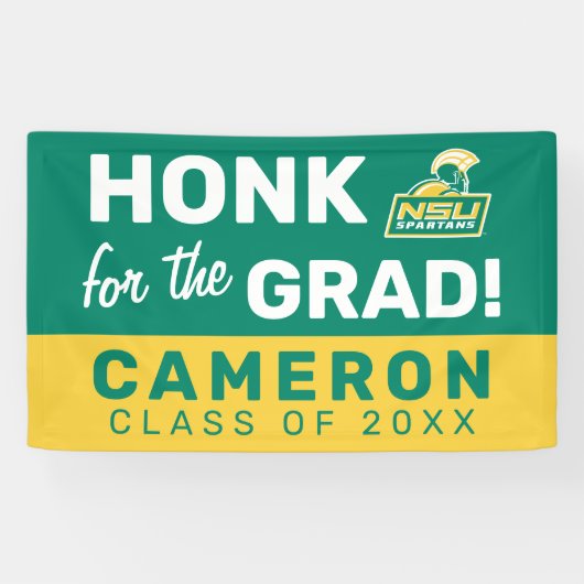 NSUスパルタ人卒業 横断幕 (横)