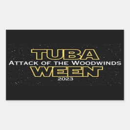 NSU Tubaween 2023ステッカー 長方形シール