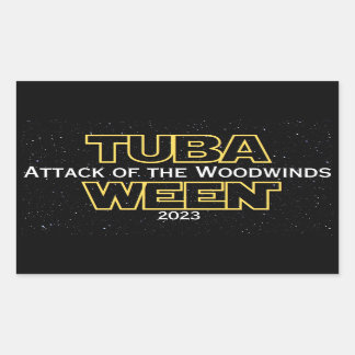 NSU Tubaween 2023ステッカー 長方形シール