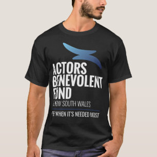 Nswグッズのアクター慈善基金。 Tシャツ