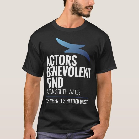 Nswグッズのアクター慈善基金。 Tシャツ (正面)