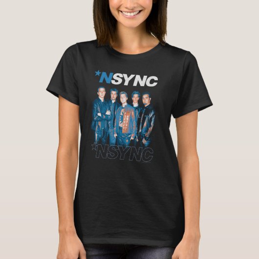NSYNC公式ダブル表示 Tシャツ (正面)