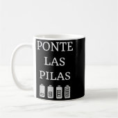 Nte Las Las Spanish Saying Motivational コーヒーマグカップ (左)