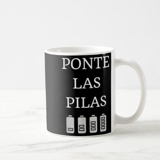 Nte Las Las Spanish Saying Motivational コーヒーマグカップ (右)