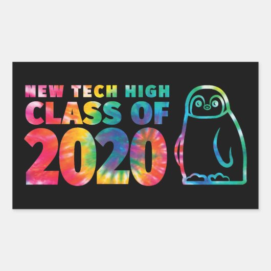NTHS Class of 2020 Sticker 長方形シール (正面)