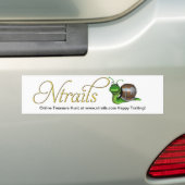 Ntrailsのクラシック バンパーステッカー (車上)