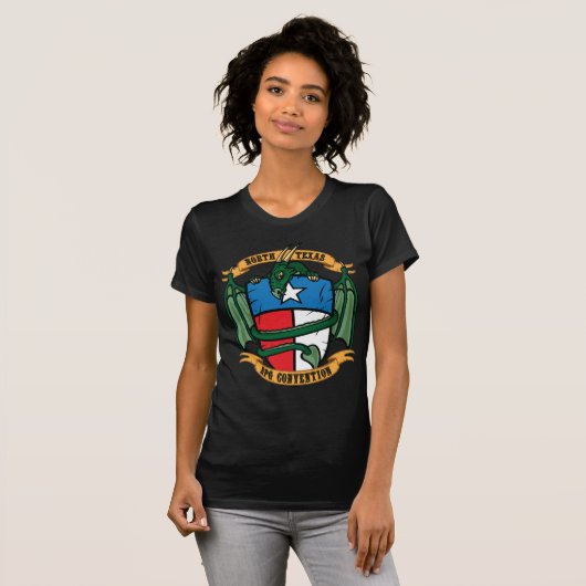 NTRPGConの女性のTシャツ Tシャツ (正面フル)