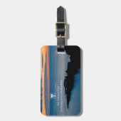 NTSUSA -私達はスコットランド-荷物のラベルです ラゲッジタグ (正面縦)