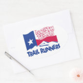 NTTRステッカー 楕円形シール (封筒)