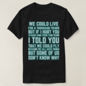 NTUA Lyrics   Tシャツ (デザイン正面)
