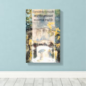 Nu börjar livet キャンバスプリント (インサイチュ (ウッドフロア))