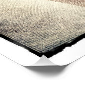 Nu vintage avec une trame ポスター (コーナー)