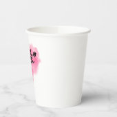Nuage cœur rose   紙コップ (左)