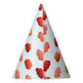 Nuages oranges à l'aquarelle パーティーハット (裏面)