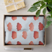 Nuages oranges à l'aquarelle 薄葉紙 (ギフト)