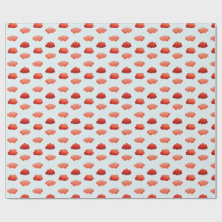 Nuages oranges - Aquarelle ラッピングペーパー