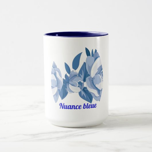 Nuance bleue マグカップ (中央)