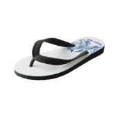 Nuance bleue ensemble bain キッズビーチサンダル (アングル)