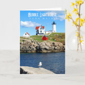 Nubbleライトハウスグリーティングカード カード (黄色い花)