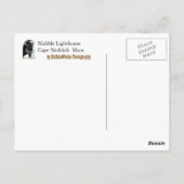 Nubble Lightメインはがき ポストカード (裏面)