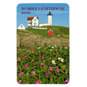 Nubble Light House, Cape Neddick Maine Flexi Magne マグネット (縦)