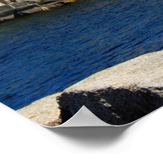 Nubble Lighthouse, Cape Neddick, Maine ポスター (角)