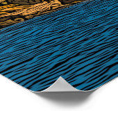 Nubble Lighthouse Maine Nautical Poster ポスター (角)