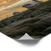 Nubble Maine ,Lighthouse ポスター (角)