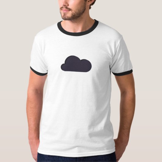 Nube minimalista | Playera Tシャツ (正面)