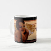 Nubianの天使の天使 コーヒーマグカップ (正面左)