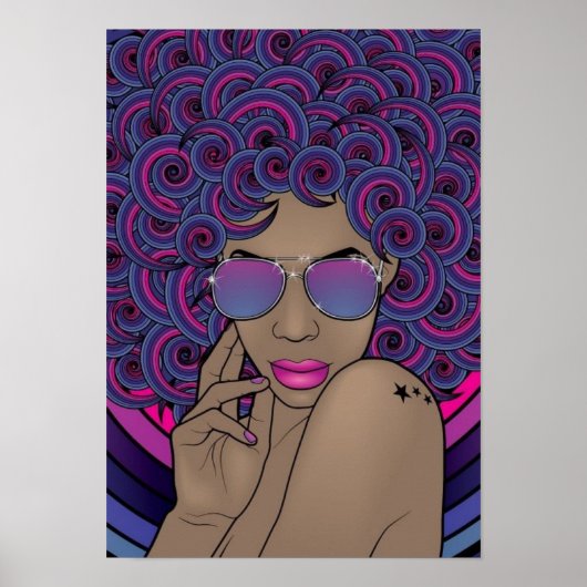 Nubian Diva Poster ポスター (正面)