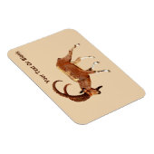 Nubian Ibex - Ein Gedi マグネット (右側)