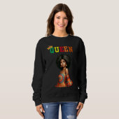 Nubian Queen: Beauty Women's sweatshirt スウェットシャツ (正面フル)