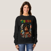 Nubian Queen: Believe Women's sweatshirt スウェットシャツ (正面フル)