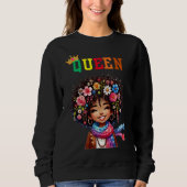 Nubian Queen: Breezy Women's sweatshirt スウェットシャツ (正面)