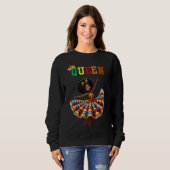 Nubian Queen: Dance Women's sweatshirt スウェットシャツ (正面フル)
