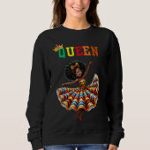 Nubian Queen: Dance Women's sweatshirt スウェットシャツ (正面)
