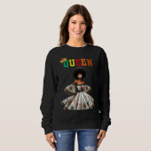 Nubian Queen: Flyness Women's sweatshirt スウェットシャツ (正面フル)