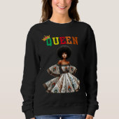 Nubian Queen: Flyness Women's sweatshirt スウェットシャツ (正面)