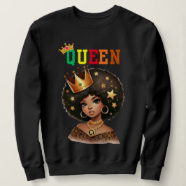 Nubian Queen: Royalty Women's sweatshirt スウェットシャツ