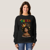 Nubian Queen: Royalty Women's sweatshirt スウェットシャツ (正面フル)