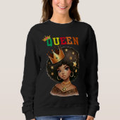 Nubian Queen: Royalty Women's sweatshirt スウェットシャツ (正面)