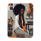 Nubian Swag マグネット (縦)