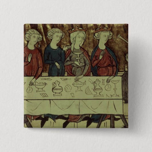 Nubienアルメニアの王の、誕生日の饗宴 缶バッジ (正面)