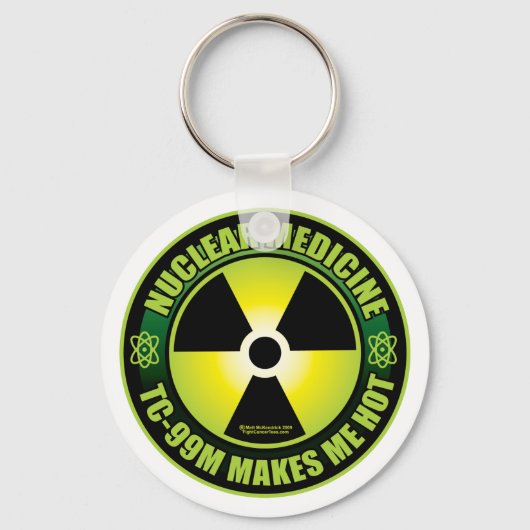 Nuc Med Tech キーホルダー (正面)