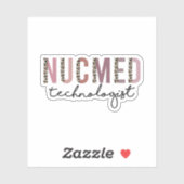Nuc Med Technologist、核医学Techsギフト シール (シート)