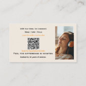 NuCalm Product Business Card – xosialX   名刺 (裏面)